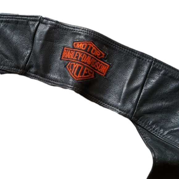 Harley-Davidson Other - HARLEY DAVIDSON Leather Riding Chaps Size Small
